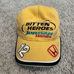 NASCAR Honda bitten hero’s hat yellow